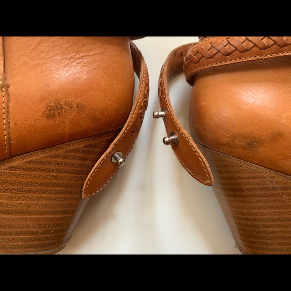 Rag & Bone natural woven harrow boots leather 38.5 - Picture 14 of 15